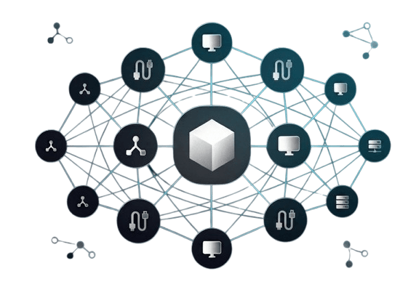 Network Hub Cube Architecture